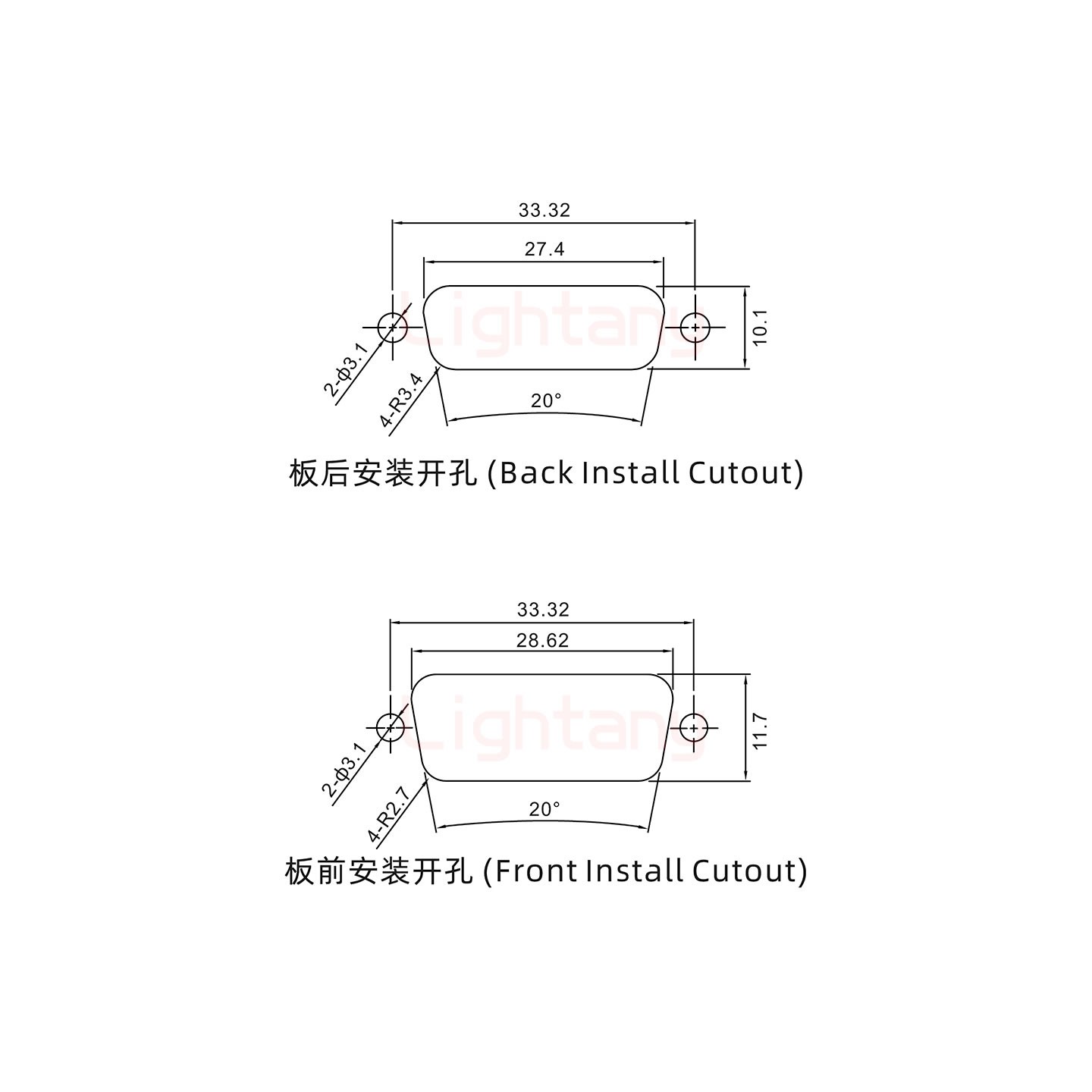 DB15母對(duì)公 轉(zhuǎn)接頭沖針