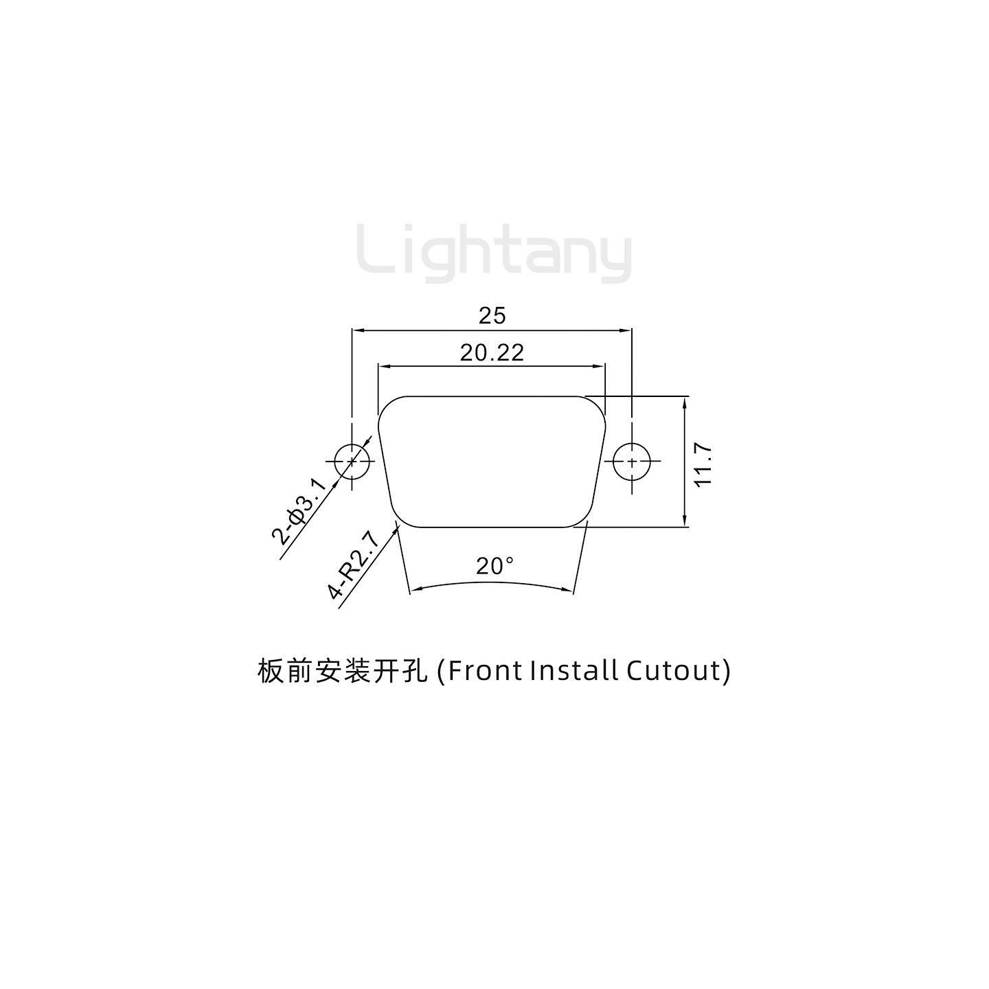 5W1公焊線(xiàn)式/鎖螺絲螺母+防水墊片/射頻同軸50歐姆