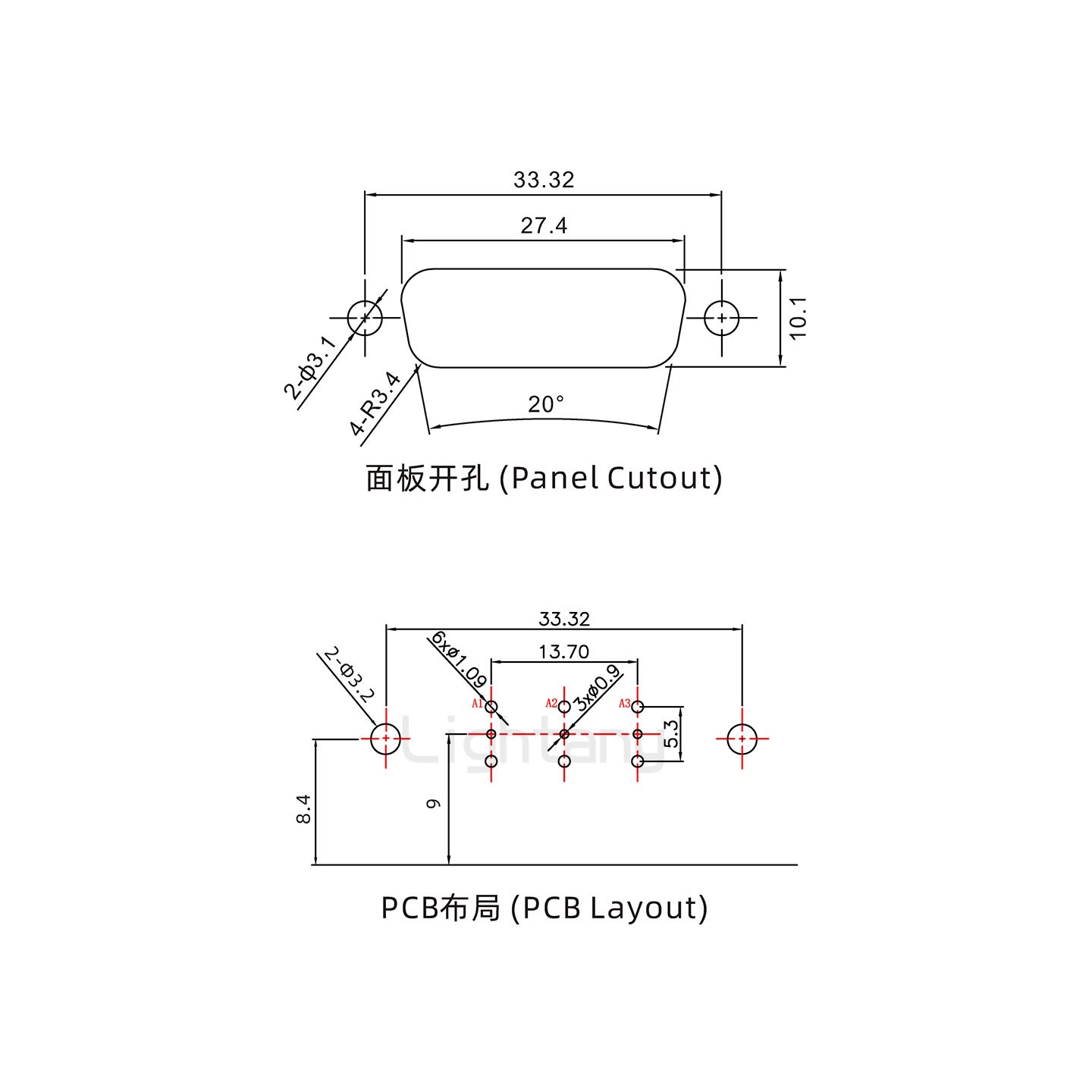 防水3V3公彎插板/鉚支架/鎖螺絲/射頻同軸50歐姆