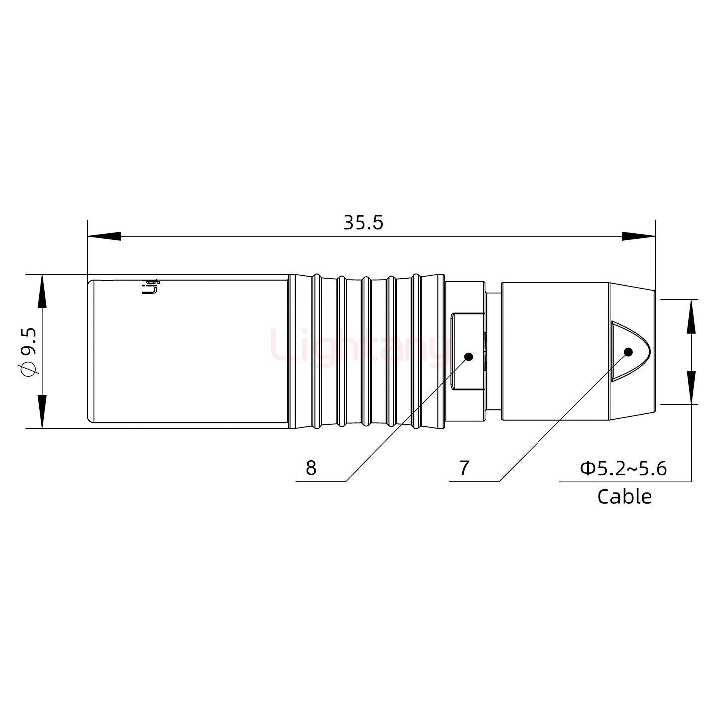 PHG.0B.004.CLLD56推拉自鎖浮動插座