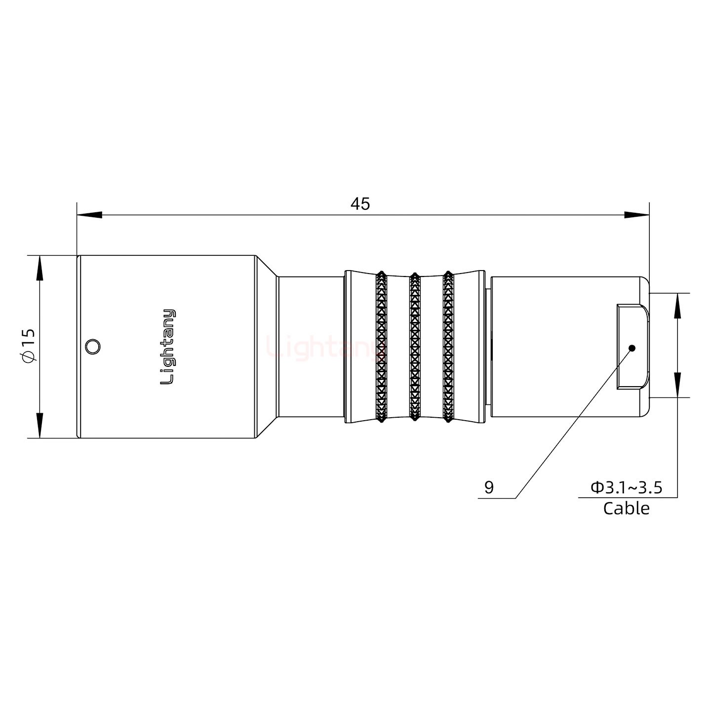 PHG.1K.005.CLAC35推拉自鎖浮動(dòng)插座