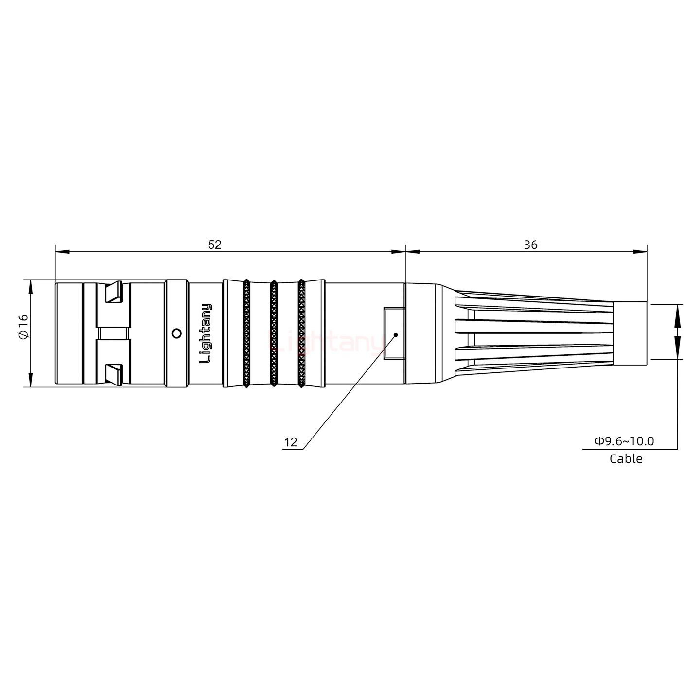 FGG.2K.002.CLAK10Z推拉自鎖帶護(hù)套直式插頭