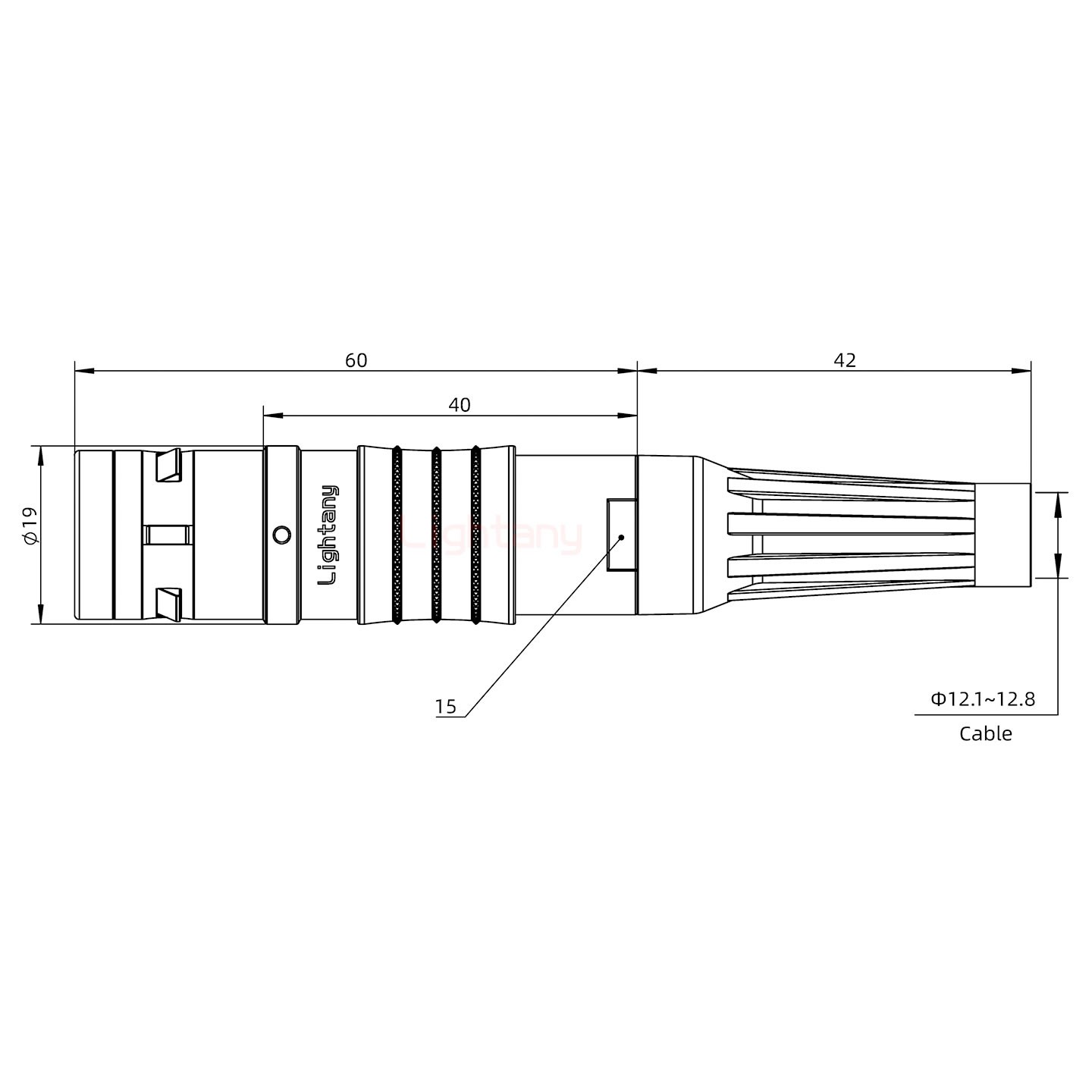 FGG.3K.010.CLAK12Z推拉自鎖帶護套直式插頭